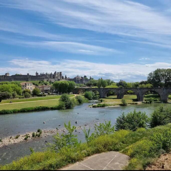 Superbe Appartement En Residence Privee Carcassonne Luaran gambar